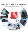 4PCS Heavy Duty Dash Cam Adhesive Sticky Pads