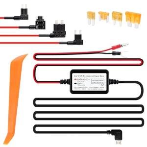 Micro USB Dash Cam Hardwire Kit with Fuses