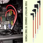 Micro USB Dash Cam Hardwire Kit with Fuses