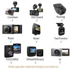 Universal Dash Cam Mirror Mount with 16 Joints