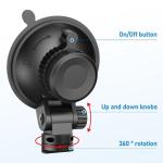R2-4K Dash Cam Windshield Suction Mount