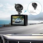 R2-4K Dash Cam Windshield Suction Mount