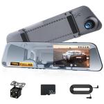 Dual Dash Cam with 1080P Front and Rear View