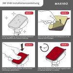 Double-Sided Adhesive Pad and Electrostatic Film – VHB Mounting Tape for Dash Cam – Secure, Residue-Free Accessory for Car Windshields