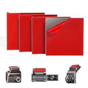 Suplogico Dash Cam Sticky Pads, 4 Pack