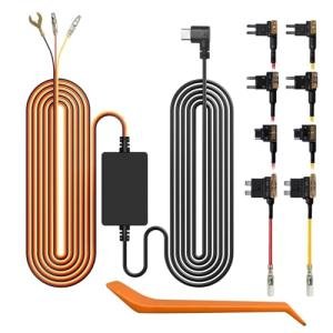 WOLFBOX USB C Hardwire Kit for Dash Cams