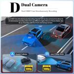 4.5” Dual Camera Dash Cam with Night Vision
