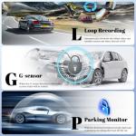 4.5” Dual Camera Dash Cam with Night Vision