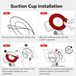 REDTIGER Adhesive Pads for Dash Cam Mounts