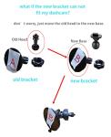 Glucrean Suction Mount for APEMAN Dash Cam
