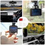 Dash Cam Electrostatic Sticker Mounting Set