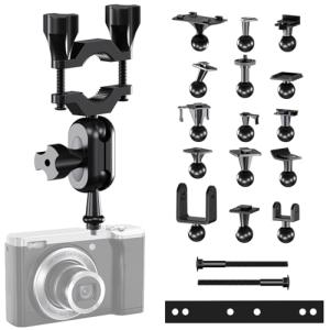 Universal Dash Cam Mount with 16 Connectors