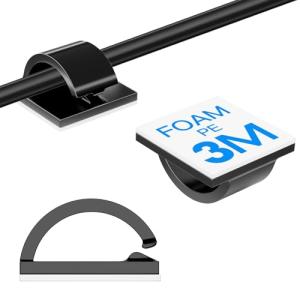 120 Cable Clips for Dash Cam and Cords
