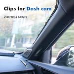 120 Cable Clips for Dash Cam and Cords