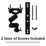 Dash Cam Mirror Mount for Yi, Rove, and More