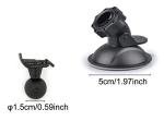 OctinPris Dash Camera Suction Cup Mount with Adapter