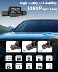360° 4-Channel Dash Cam with WiFi & GPS