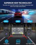 360° 4-Channel Dash Cam with WiFi & GPS