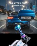 YKT 4K Rear View Mirror Dash Cam with WiFi