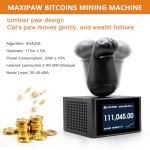 Maxi Miner Paw: ASIC BTC Miner with Price Tracker