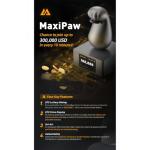 Maxi Miner Paw: ASIC BTC Miner with Price Tracker