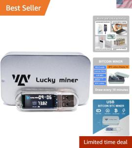 USB Bitcoin Miner 74KH/S Low Power Device