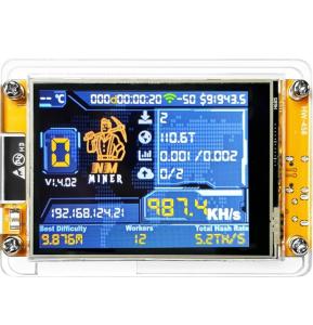 Nmminer V2 1000kh/s BTC Solo Lottery Miner