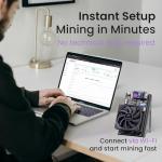 NerdQaxe++ Silent Plug & Play Bitcoin Miner