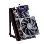 NerdQAxe++ 4.8T Mining Rig with PSU Stand