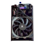 NerdQAxe++ 4.8T Mining Rig with PSU Stand