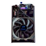 NerdQAxe++ 4.8T Mining Rig with PSU Stand