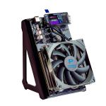 NerdQAxe++ 4.8T Mining Rig with PSU Stand