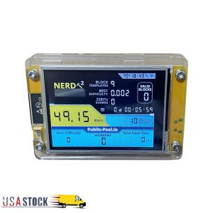 NerdMiner V2 2.8" 55K Hashrate BTC Miner