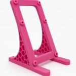 NerdQAxe++ Bitcoin Stand in Pink