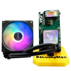 Bitaxes Gamma 901 Bitcoin Miner with Cooling Fans