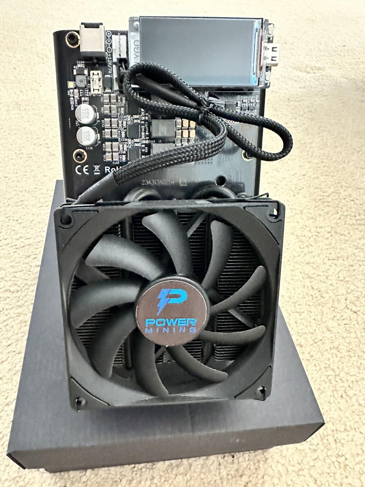 NerdQaxe++ 4.8TH/s Air-Cooled Bitcoin Miner