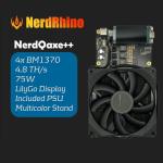 NerdQaxe++ 4.8TH/s Bitcoin Miner with Wi-Fi