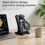 Nerdqaxe++ Bitcoin Miner 4.8 TH/s Plug & Play