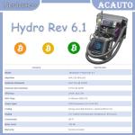 NerdQaxe++ Hydro Rev 6.1 Bitcoin Miner 6TH/s