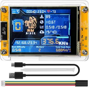 ESP32 Solo Miner NMMiner V2 414KH/s WiFi