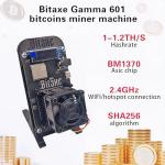 Bitaxe Gamma 601 Bitcoin Miner with PSU