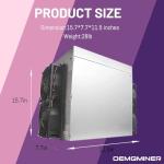 Antminer S19k Pro 115T Bitcoin Miner with PSU