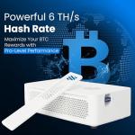 Canaan Avalon Nano 3S Bitcoin Miner - 6TH/s