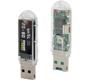 USB Bitcoin Miner V2 75KH T-Display S3 Mini