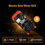 Bitaxe Gamma 601 Solo Bitcoin Miner 1.1TH/S