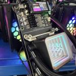 NerdQaxe++ 4.8TH/s Bitcoin Miner with PSU