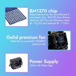 Bitaxe Gamma 601 ASIC Bitcoin Miner 1.1 TH/s