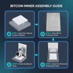 Bitaxe Gamma 601 Bitcoin Miner with 5V Power