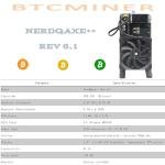 NerdQaxe++ Rev 6.1 6TH/s Bitcoin Miner