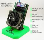 NerdQaxe++ 4.8TH/s Bitcoin ASIC Miner - Green